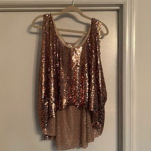 Free People sequin top